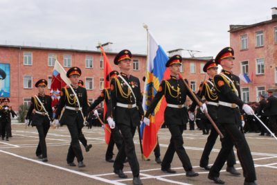 You are currently viewing В Кедровом кадетском корпусе состоялось торжественное построение, посвященное  Дню Знаний