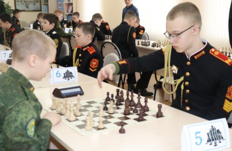 Второй этап Шахматной лиги кадетских учебных заведений Красноярского края